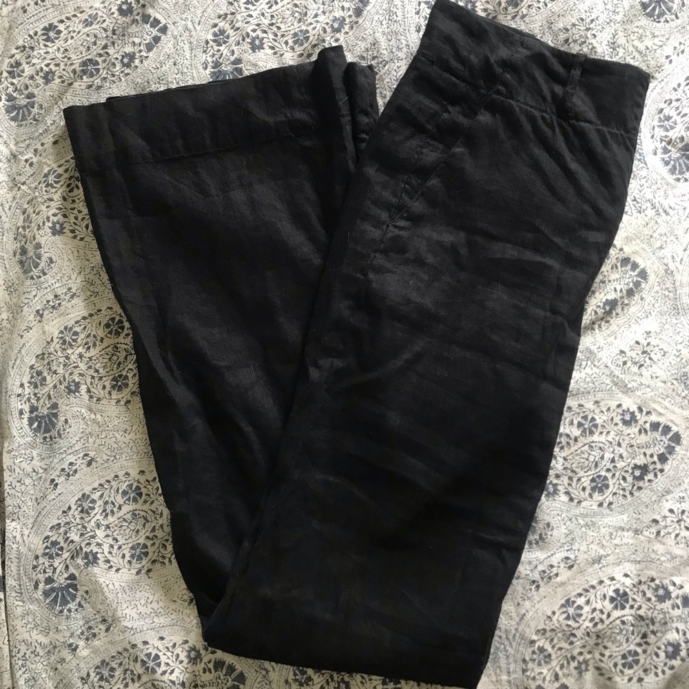 ARITIZA X TALULA BABATON | Linen Flared Trousers